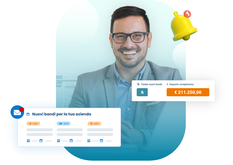 avvisi di gara via email bollettino